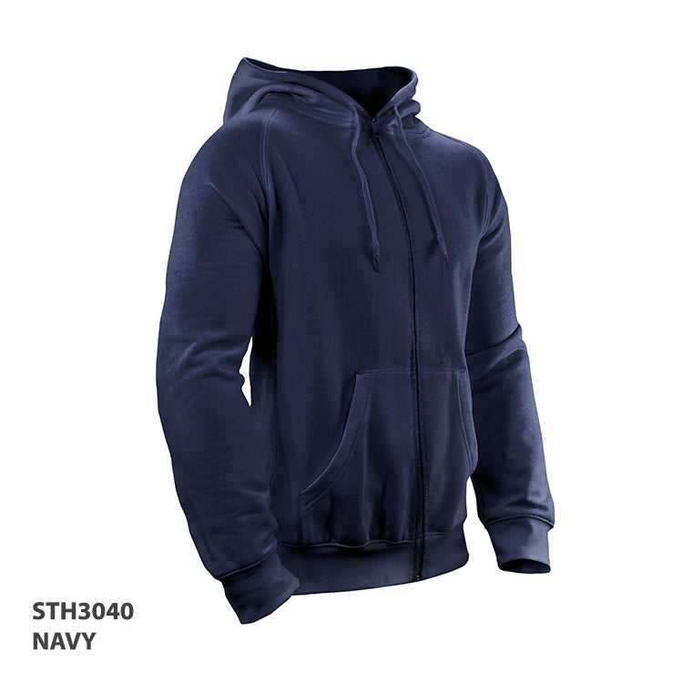 100 cotton 2024 full zip hoodie