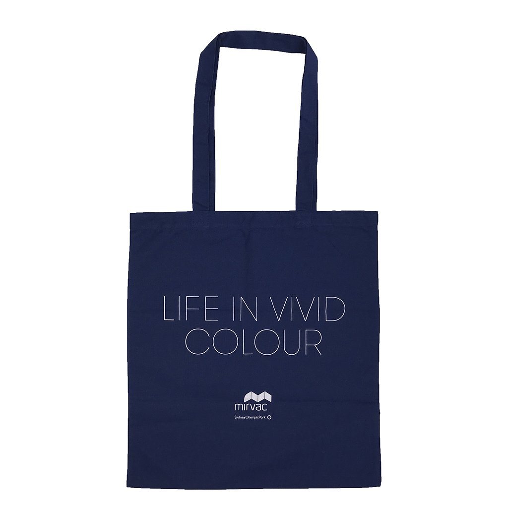 Blue Cotton Tote Bag – Bag People Australia