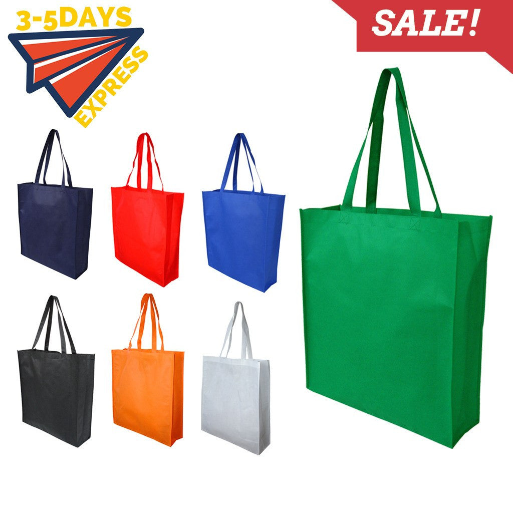 Non-Woven Grocery Tote Bag Black - 13